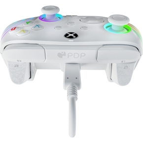 PDP Controller kabelgebunden Afterglow Wave weiß XBOXSeriesX