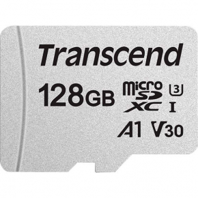 CARD 128GB Transcend 300S microSDXC 95MB/s +Adapter