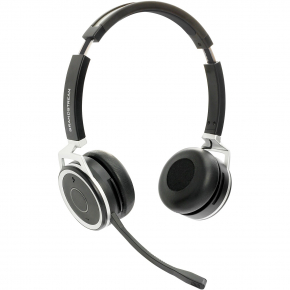 Grandstream GUV3050 HD Bluetooth-Headset mit Ladestation und USB-Dongle