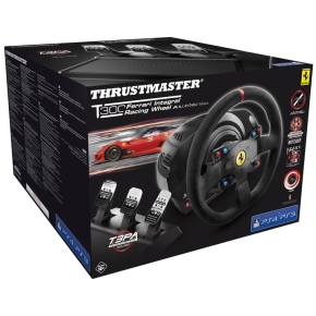 Thrustmaster Ferrari T300 Integral Racing - Alcantara Lenkrad- und Pedale-Set PC/PS3/PS4/PS5