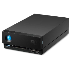 LACIE 1big Dock SSD Pro 4TB Thunderbolt 3 USB 3.1 8,9cm 3,5Zoll fuer MAC & PC - grau