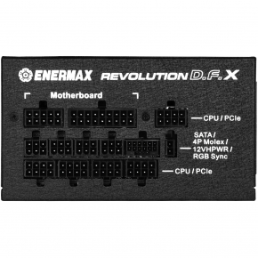 850W Enermax Revolution D.F.X ERT850EWT | 80+ Gold Kabelmanagement