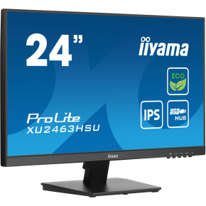 60,5cm/24 (1920x1080) Iiyama Prolite XU2463HSU-B1 16:9 FHD IPS 100Hz 3ms HDMI DP USB LS VESA Black