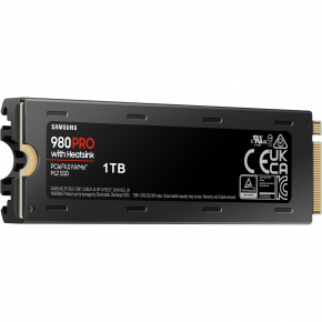 M.2 1TB Samsung 980 PRO Heatsink NVMe PCIe 4.0 x 4 retail