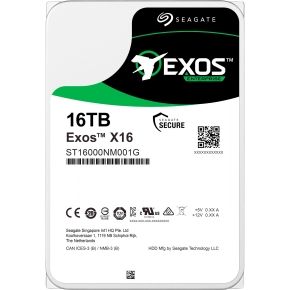 16TB Seagate Exos X16 ST16000NM001G 7200RPM 256MB Ent. *Bring-In-Warranty*