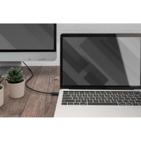 DIGITUS USB C Adapterkabel Typ C -HDMI A 4K St/St 2.0m, sw