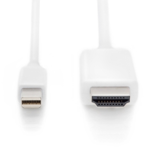 DIGITUS DisplayPort Adapterkabel mini DP->HDMI A St/St 8K 2m