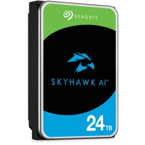 SEAGATE Surveillance Video Optimized AI Skyhawk 24TB HDD SATA 6Gb/s 512MB cache 3.5inch CMR Helium