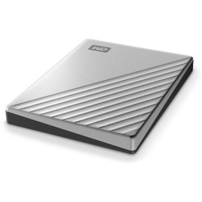 2,5 WD My Passport Ultra 2TB Silver USB-C/USB3.0 HDD 6,4cm 2,5Zoll Metal finish RTL portable extern