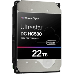 WESTERN DIGITAL ULTRASTAR DC HC580 8,89cm 3,5Zoll 26.1MM 22TB 512MB 7200RPM SAS ULTRA 512E SE P3 DC