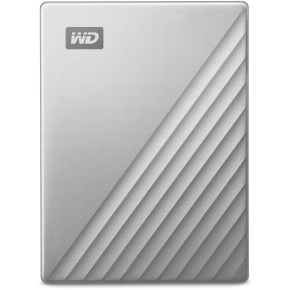 2,5 WD My Passport Ultra Mac 6TB Silver USB-C/USB3.0 HDD 6,35cm 2,5Zoll Metal finish RTL portable external