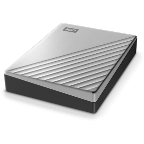 2,5 WD My Passport Ultra Mac 6TB Silver USB-C/USB3.0 HDD 6,35cm 2,5Zoll Metal finish RTL portable external