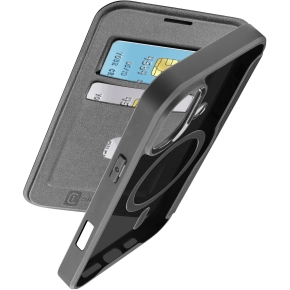 Cellularline Book Case Daily MAG iPhone 16 Black