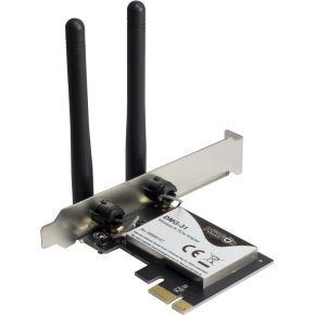 Inter-Tech DMG-31 Eingebaut WLAN - PCI Express - Wi-Fi 4 (802.11n) - 300 Mbit/s - kabellos