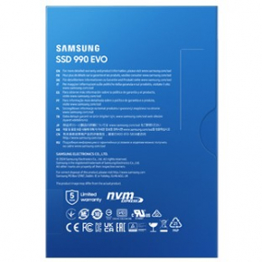 M.2 1TB Samsung 990 EVO NVMe PCIe 5.0 x 4 retail