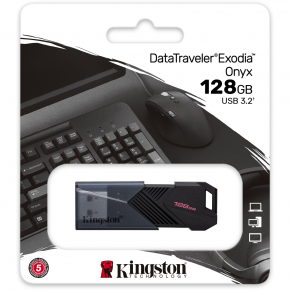 STICK 128GB USB 3.2 Kingston DataTraveler Onyx Black