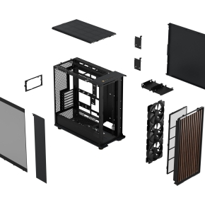 Midi Fractal Design North XL RC Charcoal Black TG