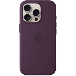 APPLE iPhone16 Pro Silicone Case with MagSafe - Plum