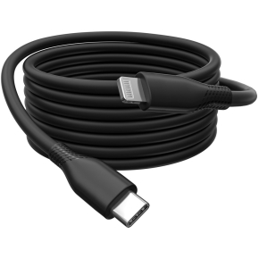 DIGITUS USB 2.0 Kabel Typ A-Lightning Silikon 2m MFI weiß