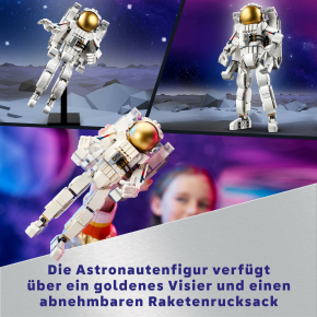 LEGO Creator 3-in-1 Astronaut im Weltraum 31152