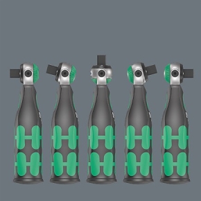 Wera Zyklop Pocket Set 3 Knarren-/Schraubendreher 27tlg.8009