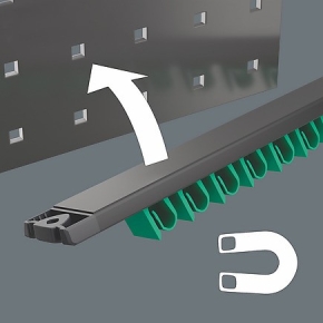 Wera 9630 Magnetleiste 6000 Joker 1 Maul-Ringratschen-Satz