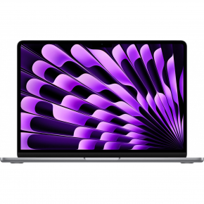 MacBook Air: Apple M3 chip with 8-core CPU and 8-core GPU, 8GB, 256GB SSD - Space Grey