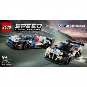LEGO Speed Champions BMW M4 GT3 & M Hybrid V8 Rennwagen 76922