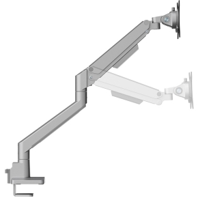 Neomounts DS70-250SL2 Tischhalterung für 2 Monitore bis 81cm 32 9KG Silber