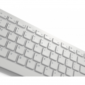 Dell Pro KM5221W - Tastatur-und-Maus-Set - kabellos white QWERTZ DE