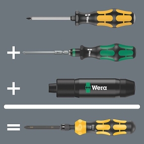 Wera Kraftform Kompakt 900 Set 1. Schlagschraubendr. 19-tlg