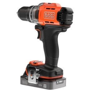 Black&Decker Akku-Bohrschrauber 18V 2x2Ah.2G.Kof BCD382D2XK