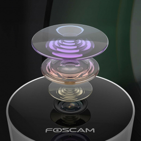 Foscam C5M Überwachungskamera Weiß