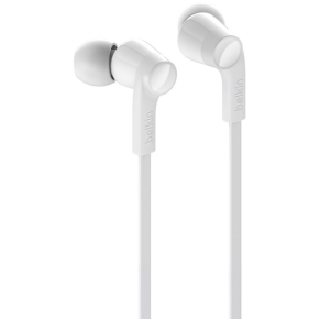 Belkin Rockstar In-Ear Kopfhörer mit USB-C Connector, weiß