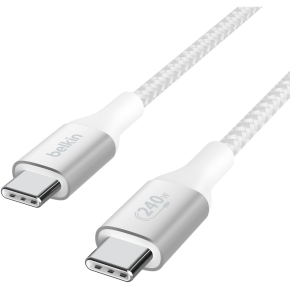 Belkin BOOST CHARGE 240W USB-C auf USB-C Kabel, 2m, weiss