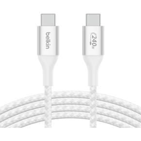 Belkin BOOST CHARGE 240W USB-C auf USB-C Kabel, 2m, weiss