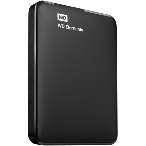 2,5 WD Elements 1,5TB HDD USB3.0 Portable 6,4cm 2,5Zoll RTL extern RoHS compliant Low cost black