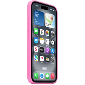 APPLE iPhone 16 Pro Silicone Case with MagSafe - Tangerine