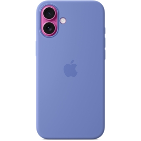 APPLE iPhone 16 Plus Silicone Case with MagSafe - Tangerine