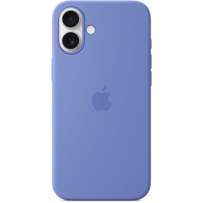 APPLE iPhone 16 Plus Silicone Case with MagSafe - Tangerine