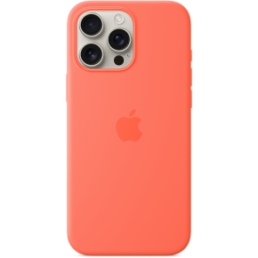 APPLE iPhone 16 Pro Max Silicone Case with MagSafe - Tangerine