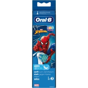 Oral-B Aufsteckbürsten Kids Spiderman 3-Pack
