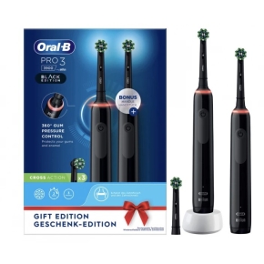 Oral-B Pro 3 3900 Duo Schwarz