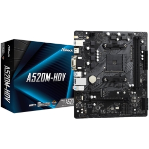 AM4 ASRock A520M-HDV mATX