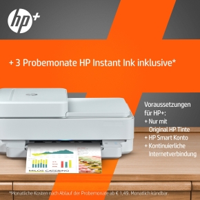 T HP ENVY Pro 6420e Tinte-Multifunktionsdrucker 3in1 A4 Bluetooth WiFi