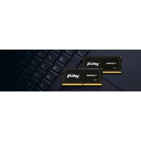 SO KINGSTON 32GB 5600MT/s DDR5 CL40 SODIMM Kit of 2 FURY Impact PnP