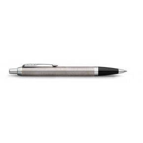 PARKER Kugelschreiber IM Brushed Metal C.C. M Schwarz Geschenkbox