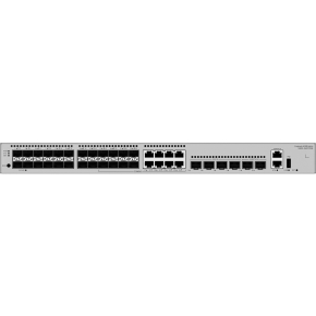 HUAWEI S530-24ST4XE 24xGE SFP ports 8 of which are dual-purpose 10/100/1000 or SFP 4x10GE SFP+ ports 2x12GE stack ports 1xAC power