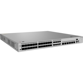 HUAWEI S530-24ST4XE 24xGE SFP ports 8 of which are dual-purpose 10/100/1000 or SFP 4x10GE SFP+ ports 2x12GE stack ports 1xAC power