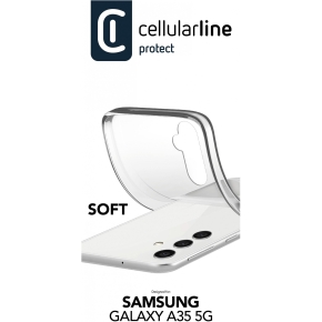 Cellularline Soft Case Galaxy A35 5G Clear